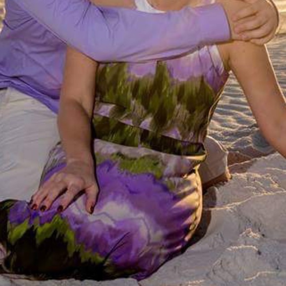 Beautiful Multi Colored Maxi Dress